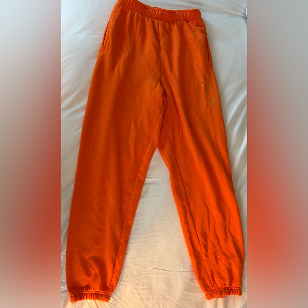 Playboy Orange Sweatpants